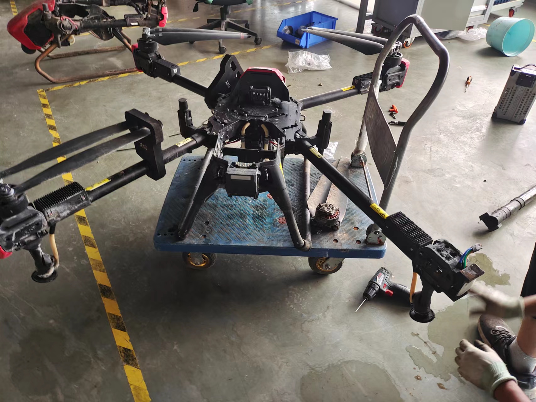 极飞科技保障维修 二、2021款农业无人机拆装基础及注意事项(V40 2021)