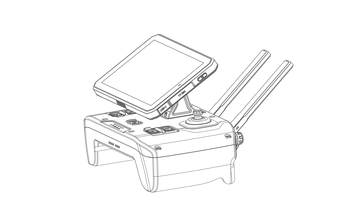 中文版 极飞 SRC4 带屏遥控器使用说明 XAG SRC4 遥控器